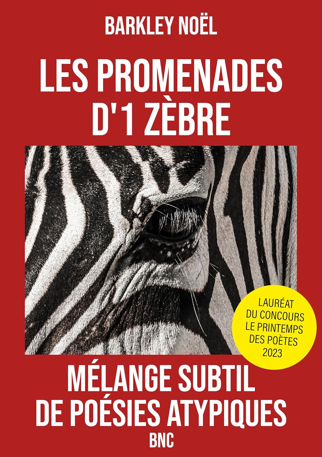 Couverture : Promenades d'1 zèbre